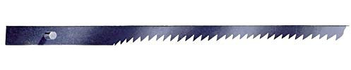 Draper 25511 18Tpi Fretsaw Blades with Pin End at Both Ends, 127mm, Blue