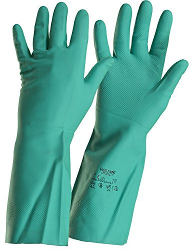 ROSTAING SNITRILE/IT10 Gants, Vert, 24 x 13 x 1.5 cm
