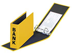 Pagna Bankordner Basic Colors (Ordner Kontoauszüge) gelb