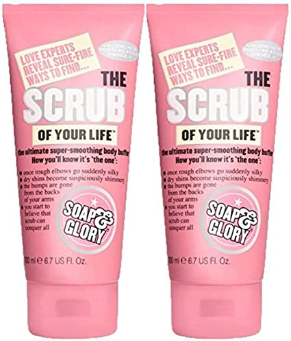 Soap & Glory Das Peeling Ihres Lebens Körperpuffer 200ml,2er Pack