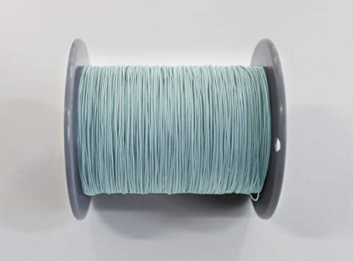 30 Meter Plisseeschnur 0.8mm Türkis | Schnur Spannschnur für Plissees Rollos Jalousien | 15 Farben!!