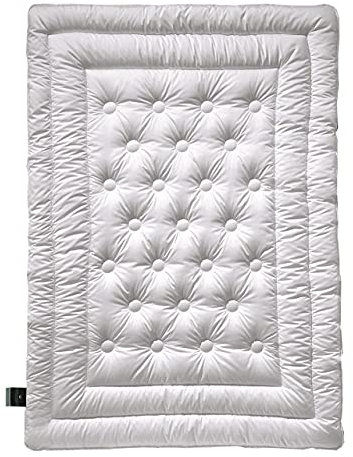 Billerbeck Bettdecke Brilliant - Sommerdecke – 155 x 220 cm – kühlende Decke – mit 100% Kamelhaar