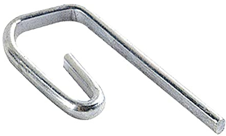 Riel Chyc - Gancho Cortina Fruncidor Metálico 30 mm. Blister 25 Unidades