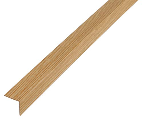 Alberts 478698 Cornière | plastique, décor chêne | 1000 x 20 x 20 mm