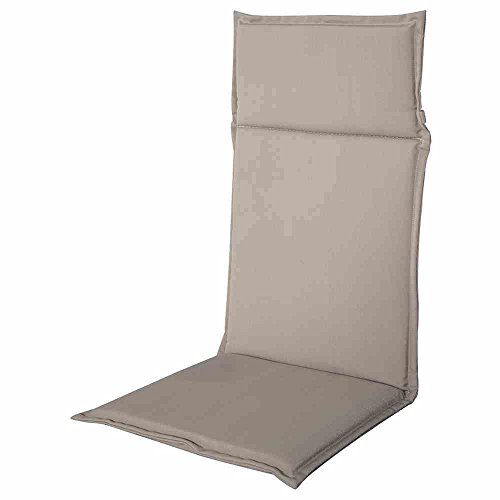 Sun Garden 10133257 Esdo Auflage Sessel hoch Soft-Filamentpolyester Dessin 50234-610 121 x 47 x 4 cm