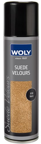 Woly Suede Velours Renovating Spray (Black)