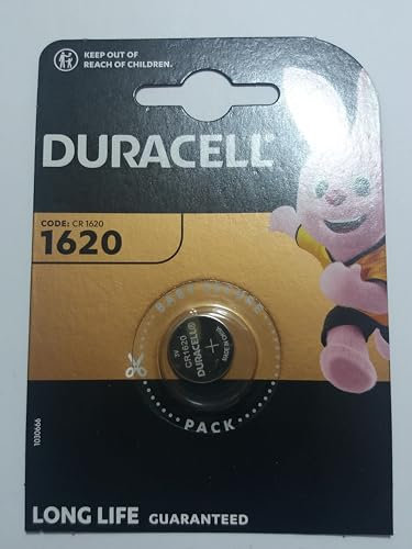 Duracell DL1620 Button Cell Battery Lithium 3 V Blister Pack of 1