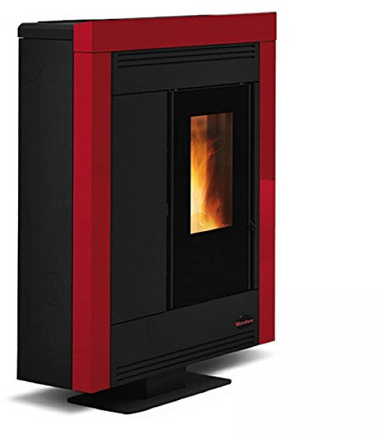 Stufa a pellet Extraflame Souvenir Steel bordeaux [EXTRAFLAME]
