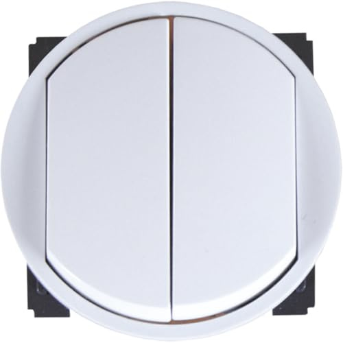 Legrand 200951 Céliane Double Interrupteur va-et-vient, 230 V, Blanc