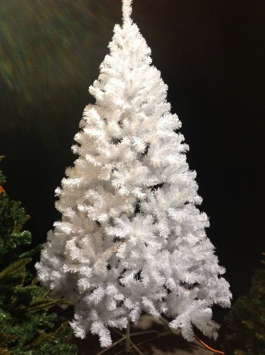Perfekt Urlaub Weihnachtsbaum, Geschenkpapierrolle 150 cm, PVC Kristall Weiß