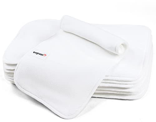 Wegreeco Dog Diaper Pads - Bundle of 10 -(Female Small,2.7x 5.9)