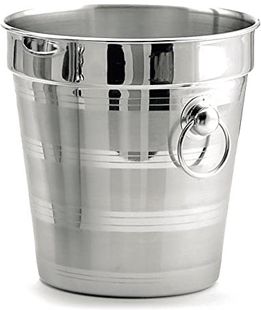 Boj Olaneta 01315204 Ice Bucket, 1.5L, Silver, 30 x 30 x 30 cm