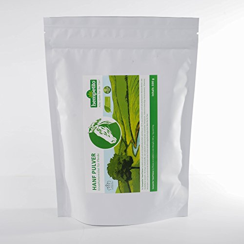 hempetito Hanf Pulver für Pferde (500 g)