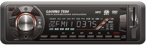 Ground Zero GZCR 425DVD - R DVD/CD/MP3/USB/SD/MMC Radio 4 x 40 W Rote Beleuchtung