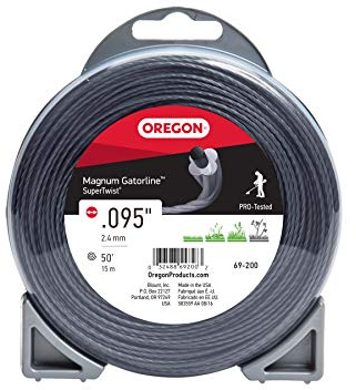 Oregon 69-200 Super-Twist Magnum Gatorline String Trimmer Line .095-Inch Diameter x 50-Foot Donut