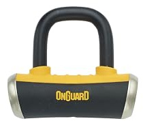 ONGUARD Boxer X4 Fahrrad-Scheibenschloss – schwarzer Bügel 8048, 14 mm (1/2 Zoll)