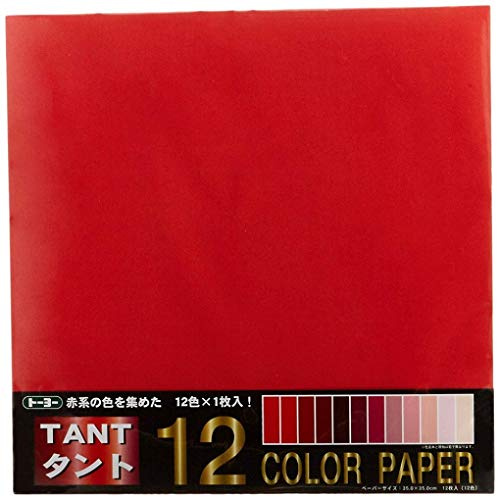 Origamipapier 068301 , TANT Rot-MIX 35 cm x 35 cm