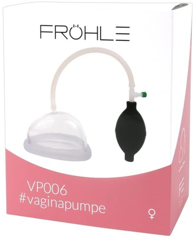 Fröhle VP006 Vagina-Pumpe Solo mit Ballpumpe, Sexspielzeug für die Frau