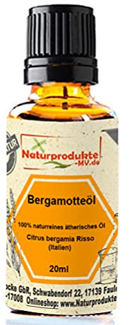 Bergamotteöl 20 ml 100% naturreines ätherisches Öl
