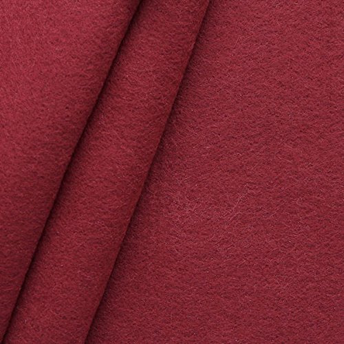 Bastel Filz Stoff Stärke 3,0mm Breite 90cm Meterware Weinrot