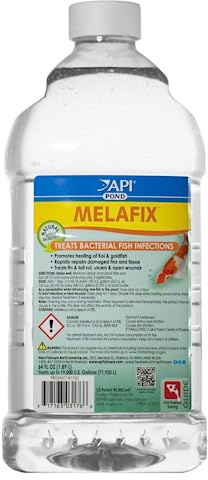 API POND MELAFIX Pond Fish Infection Remedy 64-Ounce Bottle, Black (176C)