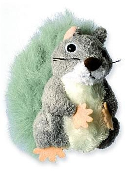 alles-meine.de GmbH Fingerpuppe Eichhörnchen grau Eichkätzchen Katteker Tier Haustier Bauernhof