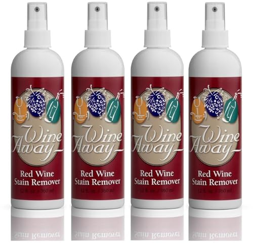 Evergreen Labs Wine Away Red Wine Stain Remover, 12-Ounces, Set Of 4