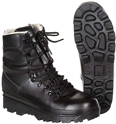 MFH 18204 BW bergstövlar Breathtex-foder, svart, 39 EU