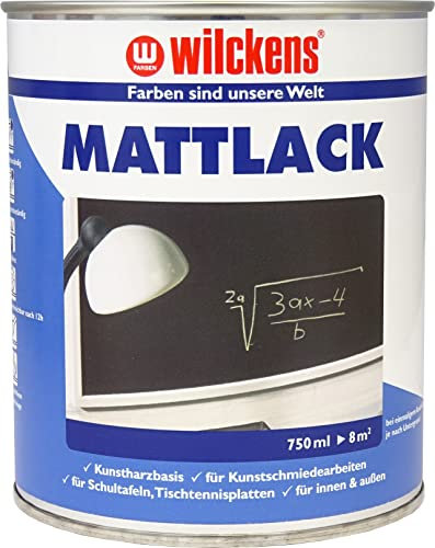 Wilckens Kunstharz Mattlack für Innen und Außen, 750 ml, Grün