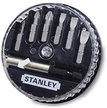 Stanley 7PC Insert Bit Set (Ph/Sl/Pz) 1 68 737
