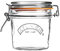 Kilner Round Clip Top Jar 0.35 Litre (350 ml) Airtight Glass Storage Jar for Preserving Spices Dry Foods Reusable