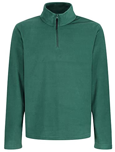 Regatta Professional Mens Micro Zip Neck Fleece Top (XXXXL) (Bottle Green)