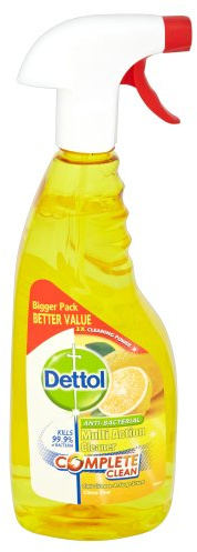 Dettol Complete Clean Citrus Zest 750 ml (Pack of Three)