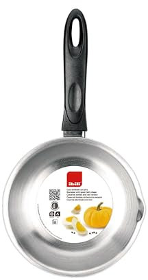 IBILI, Pentolino in acciaio inox con beccuccio classico, 18 cm, acciaio inox, adatto per piani cottura a induzione.