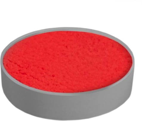 GRIMAS Water-Make-up Pure 60ml, tiefrot, professionelle Wasserschminke für Gesicht und Körper, schnell trocknend, sehr hautfreundlich, matt deckend