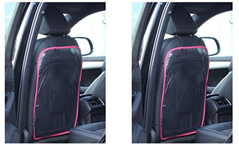 pitshop24de 2 X Auto Rückenlehnenschutz transparent Sitzschoner Sitzschutz 4 EUR/Stück