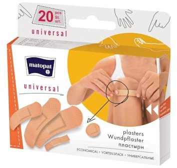 Matopat Wundpflaster Universal, Set mit 20 Pflastern