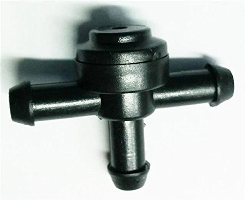 UNIVERSAL 1 WAY INLINE T PIECE WASHER VALVE WINDSCREEN WIPER JET PUMP FRONT REAR