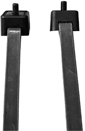 ABUS Spannbänder LH-Adapter - zur Befestigung von Rahmenschlössern am Rad - Schwarz