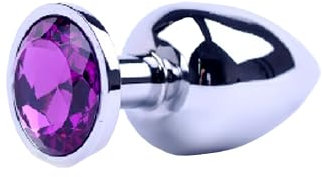 Le COIN COQUIN® – PLUG ANAL de acero inoxidable – Talla S – Morado S