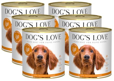 DOG'S LOVE Classic Pute, 6er-Pack (6 x 800g)