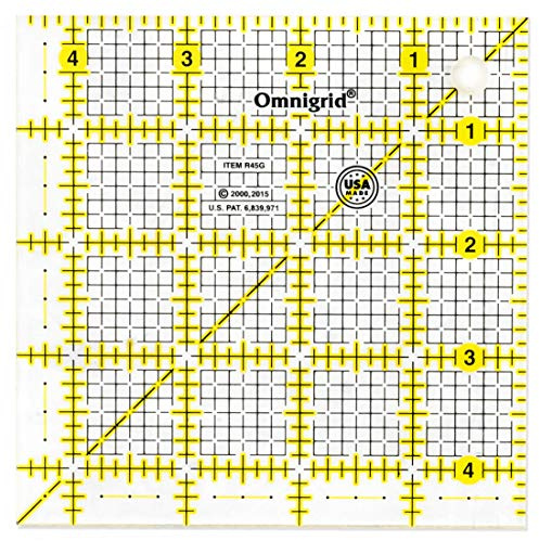 Omnigrid Teppich, Acryl, farblos, x 4-1/2