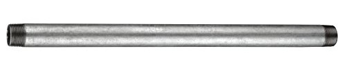 Cornat Rohrnippel Stahl verzinkt – 1 1/4 Zoll AG x 1000 mm | Außengewinde nach DIN EN 10226-1 (ISO 7-1) – für Rohrverbindungen und Installationen – verzinkter Stahl – passgenau