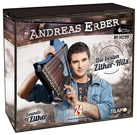 Andreas Erber - Die besten Zither-Hits (4CDs)