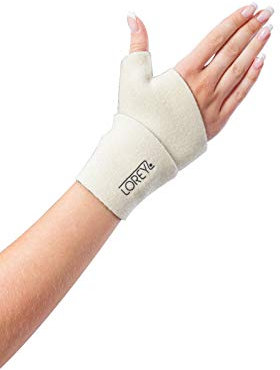 LOREY Hochwertige Daumenbandage FG10011 aus Neopren Beige