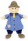 Sterntaler 3601621 Handpuppe Opa, 31 x 27 x 9 cm, Blau