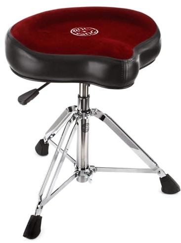 ROC-N-SOC Nitro Gas Drum Throne with Original Saddle - Red