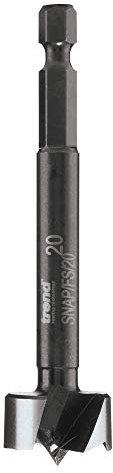 Trend Snappy 20mm Forstner Bit for Accurate Hole Drilling, Quick Release System Compatible, SNAP/FS/20
