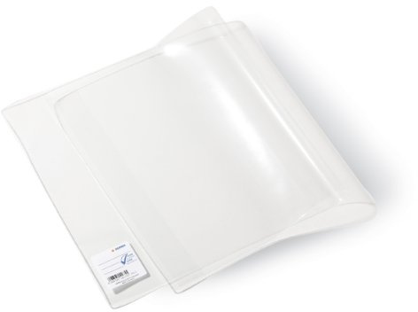 HERMA 14184 Schulbuch Buchumschlag Basic, 265 x 540 mm, Kunststoff transparent, Set mit 5 Buchschonern im gleichen Format