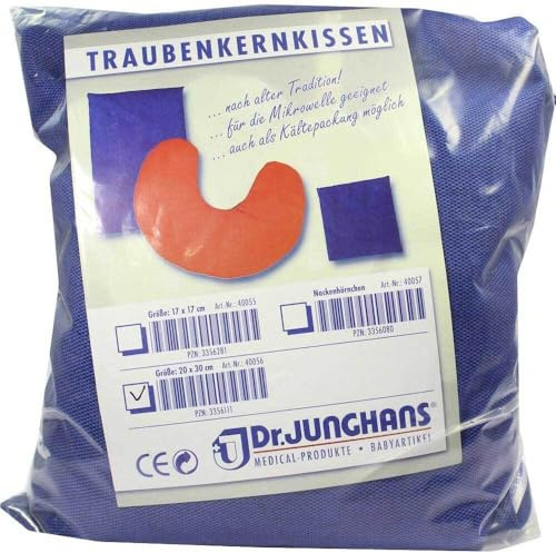 Dr. Junghans Medical 40056 Traubenkernkissen, mittel blau